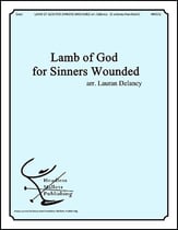 Lamb of God for Sinners Wounded Handbell sheet music cover